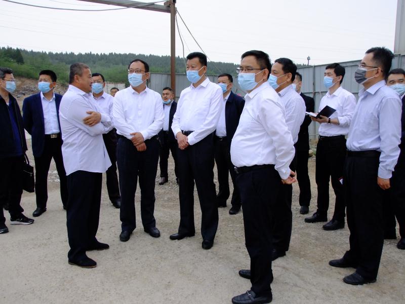 抓住项目不放松---王勤光到乐动（中国）LEDONG·官方网页版
集团调研重点项目情况