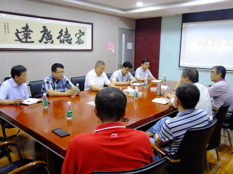 区政协主席张昭森到乐动（中国）LEDONG·官方网页版
集团调研