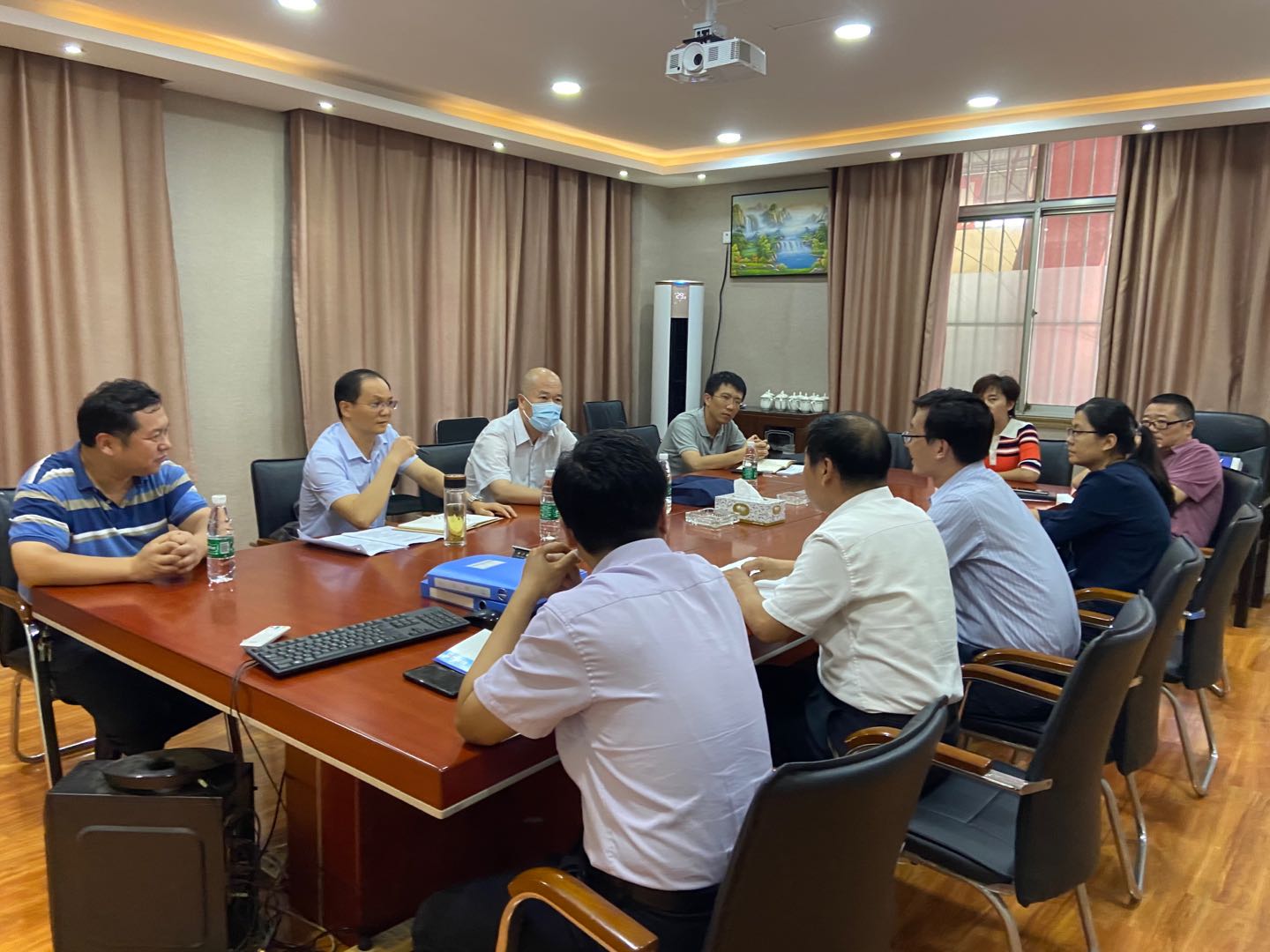 省总工会联合调研组来乐动（中国）LEDONG·官方网页版
集团调研