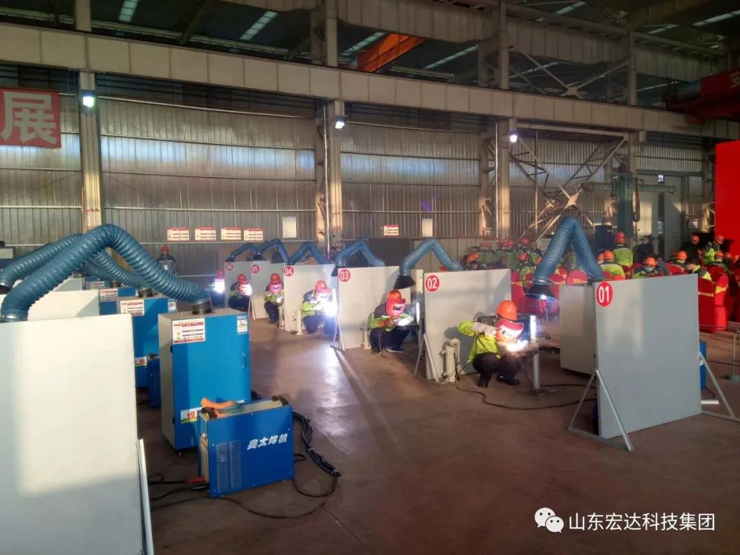 济南市长清区第五届职工焊接技能大赛在乐动（中国）LEDONG·官方网页版
集团隆重举行